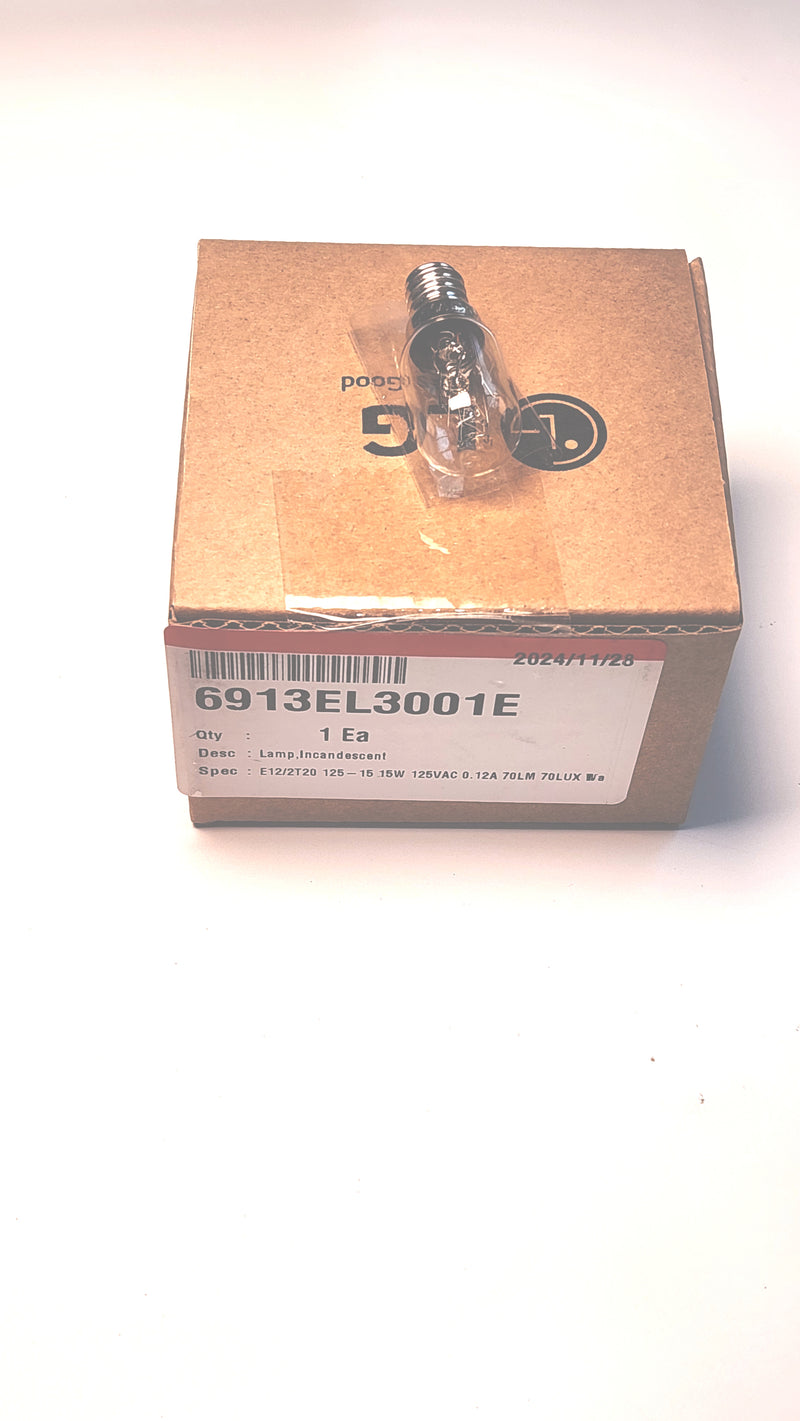 LG Dryer Incandescent Bulb 6913EL3001E
