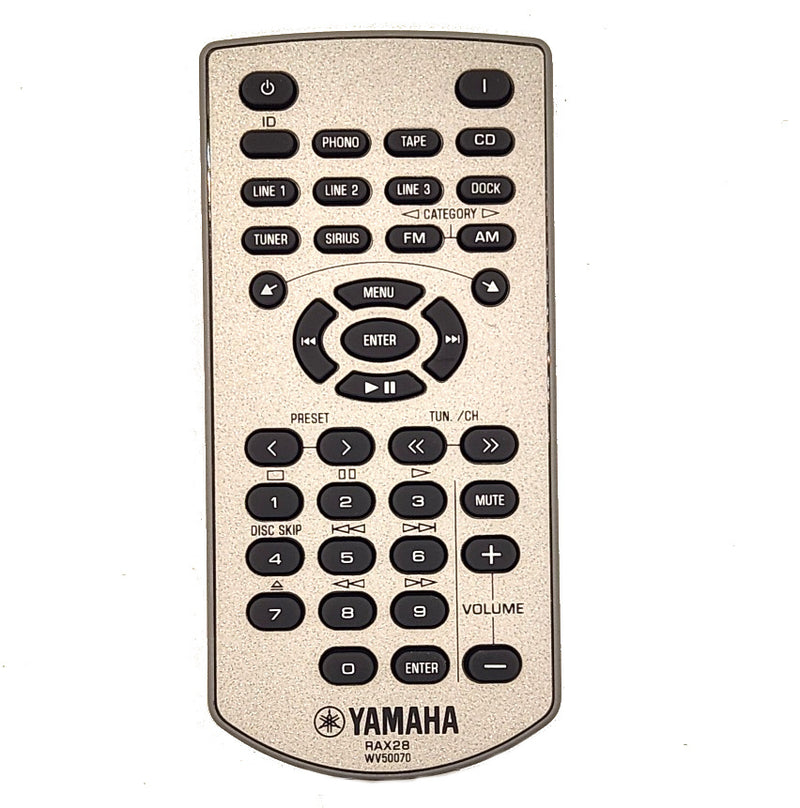 Yamaha OEM Remote Control WV50070 for Yamaha Audio Receivers
