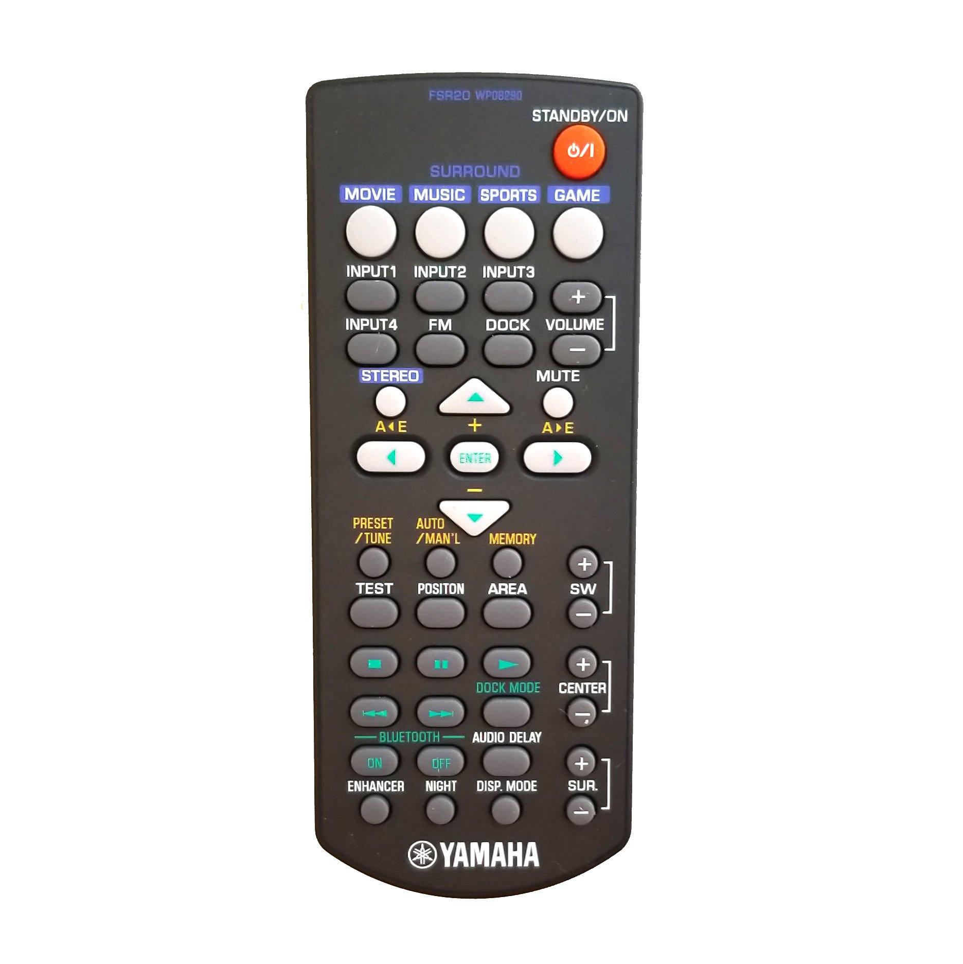 Yamaha OEM Remote Control WP082900 (FSR20) for Yamaha Soundbars